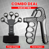 HandFit Strengthener With Counter Combo Deal - 5kg to 100 Weight