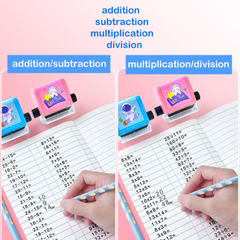 Math Number Roller Stamp - Rolling Stamp