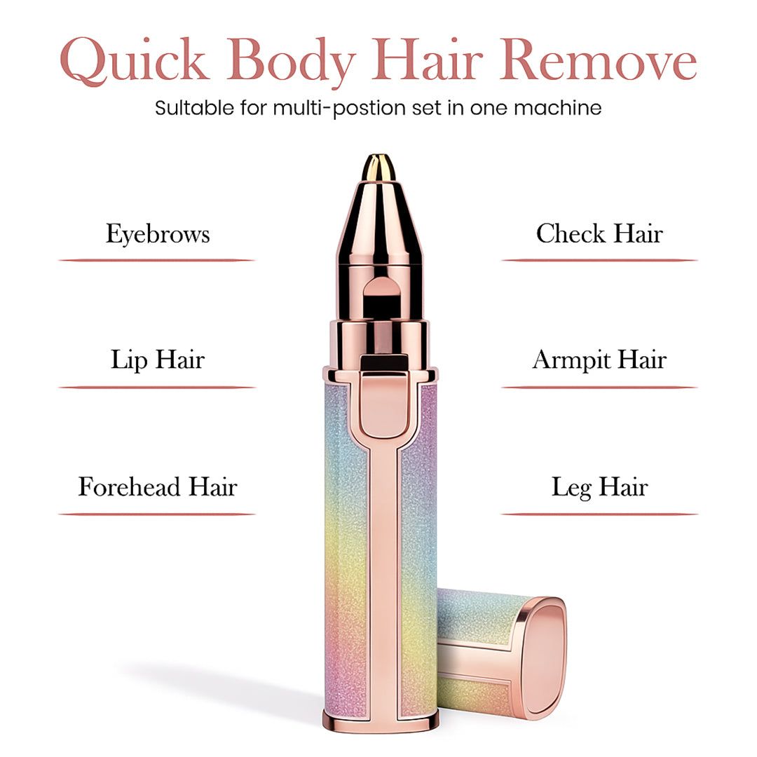 2 In 1 New Facial Hair Remover Trimmer