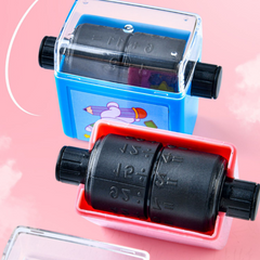 Math Number Roller Stamp - Rolling Stamp
